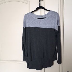 Greyscale Colorblock Dolman